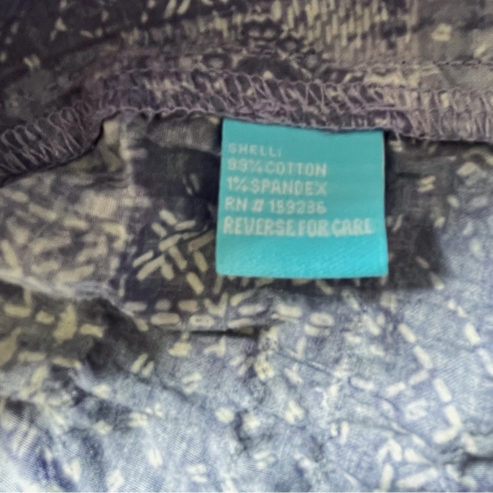 J. Mclaughlin Purple Patchwork Crinkle Long Sleev… - image 5